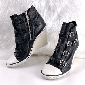 Limited Edition Ash “Thelma” Wedge Leather Sneaker